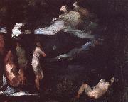 Paul Cezanne Ibe batbers oil painting reproduction